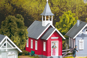 PIKO ~ G-Scale ~ Little Red School House, Building Kit ~ 62243