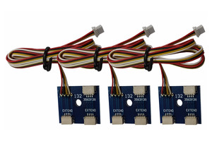 DCCconcepts ~ Cobalt-SS Universal Extension Leads Medium ~ 600mm ~ With Reverse Option ~ DCP-CBUML