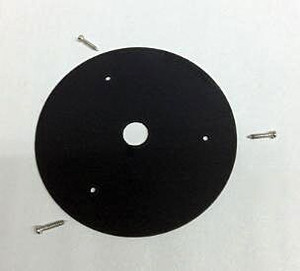 Miller Engineering ~ Flush-Mount Adapter ~ 4" 10.2cm Diameter ~ 2507