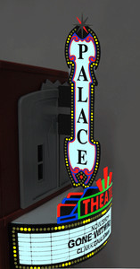 Miller Engineering ~ Large Theater Combo Kit w/Vertical & Horizontal Signs ~ 59981