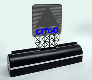 Miller Engineering ~ HO or O Scale ~ Citgo Animated Neon Billboard ~ 8781