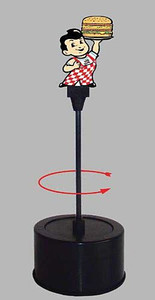 Miller Engineering ~ Big Boy Double-Sided Rotating Sign ~ 55095