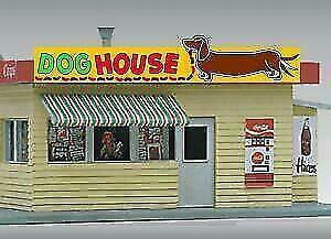 Miller Engineering ~ HO or O Scale ~ Dog House Animated Neon Billboard ~ 882451
