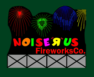 Miller Engineering ~ N Scale ~ Noise "R" Us Fireworks Co. Billboard ~ 9782