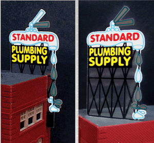 Miller Engineering ~ Standard Plumbing Animated Billboard ~ 9181