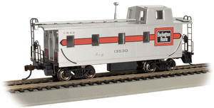 Bachmann ~ HO Scale ~ Streamlined Caboose - Burlington #13530 ~ 14001