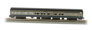 Bachmann ~ HO Scale ~ B&O Smooth-Side Coach W/ Lighted Interior ~ 14203