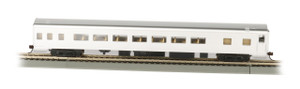 Bachmann ~ HO Scale ~ Unlettered, Aluminum Smooth-Side Coach ~ 14208