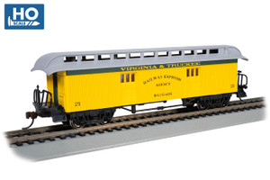 Bachmann ~ HO Scale ~ Baggage (1860-80 ERA) -Virginia & Truckee #21 ~ 15307
