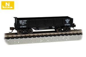 Bachmann ~ N Scale ~ New York Central - Old-Time Gondola ~ 15456