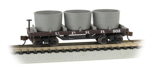 Bachmann ~ N Scale ~ Union Pacific- Old-Time Water Tank Car ~ 15553