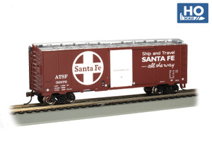 Bachmann ~ HO Scale ~  Santa Fe #139876 Flour Only - 40' Box Car ~ 16012