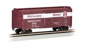 Bachmann ~ HO Scale ~ PRR #92496 (Merchandise Service) - 40' Box Car ~ 16014
