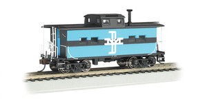 Bachmann ~ HO Scale ~ Boston & Maine #C-120 – NE Steel Caboose ~ 16818