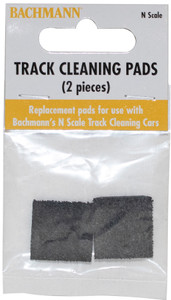 Bachmann ~ N Scale ~ Track-Cleaning Replacement Pads ~ 16999
