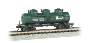 Bachmann ~ N Scale ~ Chemcell - 3-Dome Tank Car ~ 17152
