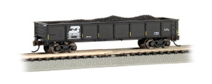 Bachmann ~ N Scale ~ Burlington Northern #500043 - 40' Gondola ~ 17252