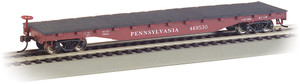 Bachmann ~ HO Scale ~ Pennsylvania - 52' Flat Car ~ 17314