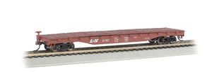 Bachmann ~ HO Scale ~ Louisville & Nashville ~ 52' Flat Car ~ 17315