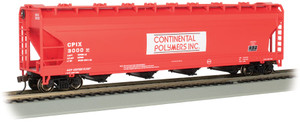 Bachmann ~ HO Scale ~ Continental Polymers #3000 - 56' ACF Center-Flow Hopper ~ 17510