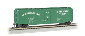 Bachmann ~ HO Scale ~ Gulf Mobile & Ohio - 50' Plug Door Box Car ~ 18032