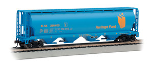 Bachmann ~ HO Scale ~ Heritage Fund - 4 Bay Cylindrical Grain Hopper ~ 19139