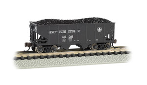 Bachmann ~ N Scale ~ Baltimore & Ohio #723046 - USRA 55- Ton 2-Bay Outside Braced Hopper~ 19556