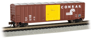 Bachmann ~ N Scale ~ Conrail - ACF 50.6' Outside Braced Boxcar ~ 19664
