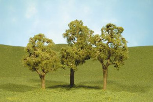 Bachmann ~ 3" - 4" Elm Trees ~ 32008