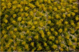 Bachmann ~ Dry Grass Tufted Grass Mat (One 11.75" X 7.5" Sheet) ~ 32925