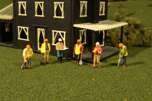 Bachmann ~ O Scale ~ Civil Engineers - 6 PCS ~ 33166