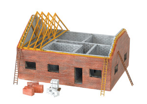 Bachmann ~ HO Scale ~ Residential Building Site ~ 35105