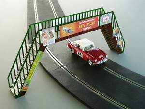 Bachmann ~ 1/32 Scale ~ Footbridge ~ Laser-Cut Slot Car Kit ~ 39202
