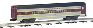 Bachmann ~ O Scale ~ Lackawanna - 60' Aluminum Streamliners Combine & Diner [WF] ~ 43015