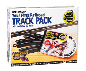 Bachmann ~ HO Scale ~ Steel Alloy First Railroad Track Pack ~ 44497