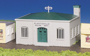 Bachmann ~ HO Scale ~ Police Station ~ 45145