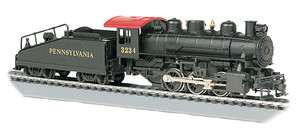 Bachmann ~ HO Scale ~ Pennsylvania #3234 - USRA 0-6-0 W/ Slope Tender ~ 50615