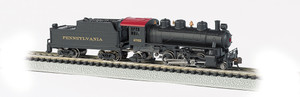 Bachmann ~ N Scale ~ PRR #2765 - Prairie 2-6-2 Tender ~ 51553