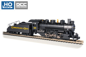Bachmann ~ HO Scale ~ Baldwin Loco Works - USRA 0-6-0 & Slope Tender Chesapeake & Ohio ~ 51612