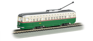 Bachmann ~ HO Scale ~ Philadelphia Transit Co. - PCC Streetcar DCC Sound Value ~ 60503