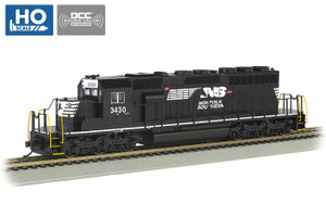 Bachmann ~ HO Scale ~ EMD SD40-2 - Norfolk Southern #3430 ~ DCC Sound Value ~ 67204