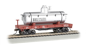 Bachmann ~ HO Scale ~ Tank Car - Old-Time - Philadelphia & Reading ~ 72103
