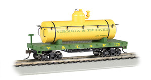 Bachmann ~ HO Scale ~ Tank Car - Old-Time - Virginia & Truckee ~ 72104