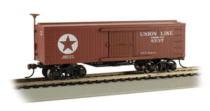 Bachmann ~ HO Scale ~ Union Line - Old-Time Box Car ~ 72310