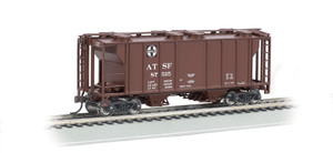 Bachmann ~ HO Scale ~ Santa Fe - PS-2 Covered Hopper ~ 73501