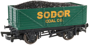 Bachmann ~ HO Scale ~ Sodor Coal Co. Wagon With Load ~ 77002