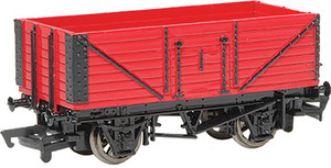 Bachmann ~ HO Scale ~ Open Wagon - Red ~ 77037