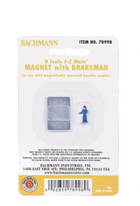Bachmann ~ N Scale ~ Magnet With Brakeman ~ 78998