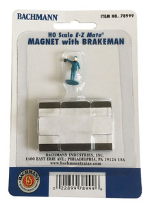 Bachmann ~ HO Scale ~ Magnet With Brakeman (1/Card) ~ 78999