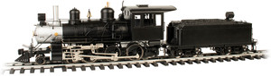 Bachmann ~ Large Scale ~ Painted, Unlettered - Black - 4-6-0 (DCC Sound-Ready) ~ 91804